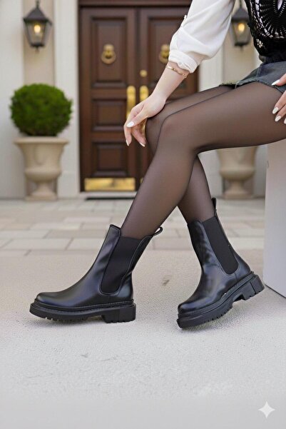 simethrift أحذية مقاومة للماء - حذاء بوت مرن وخياطة على الجانب