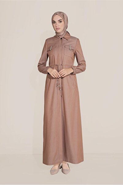 Alvina ستارة جيب برباط على الخصر 10166