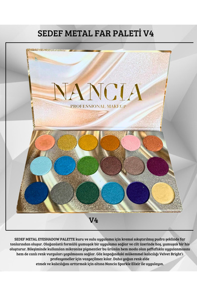 Nancia SEDEFLİ FAR PALETİ V4