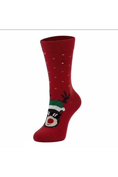 Milano Women's Long Socks New Year - Christmas - Christmas Themed Women's Socks Gift Socks