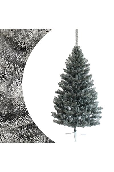 PROCART Brad artificial Imperial Grey argintiu, înălțime 180 cm, aspect