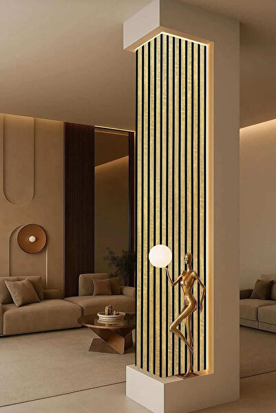 decomila Mdf Ahşap Akustik Duvar Paneli 60x275 Cm - Meşe