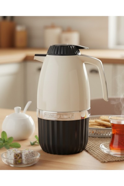 ATA HOME 2 Liter Luxury Glass Thermos Keeps Hot for 12 Hours & Cold for 24 Hours Camping and Picnic Thermos