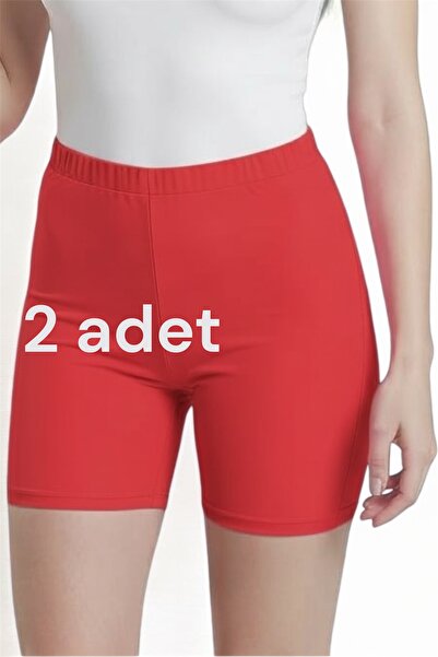 TAMGÜN Kız Çocuk Kısa Tayt Şort – Pamuklu Likralı Spor Voleybol Günlük Etek Altı Rahat