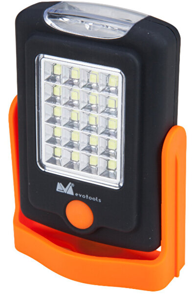 Evotools Lanternă portabilă cu 23 LED-uri, bază magnetică și cârlig, 2 moduri...