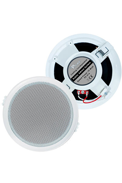 Poke 16 cm Tavan Alçıpan Trafosuz Hoparlör 1 Adet 10W