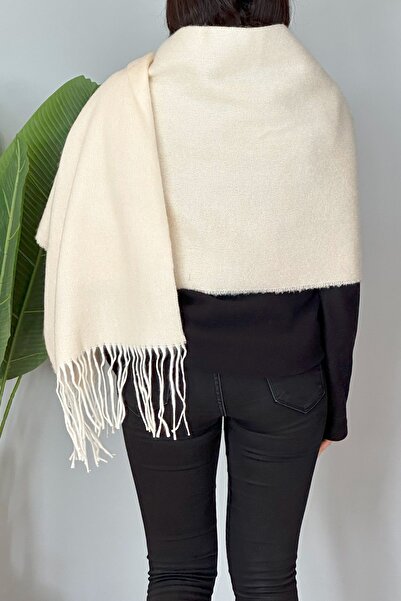 REMSA Φούντες Boucle Φουλάρι 45X200 cm 1285 Μπεζ