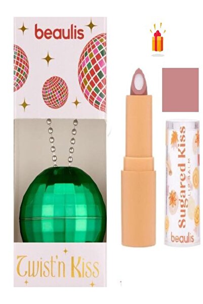 beaulis Twist'n Kiss Dudak Parlatıcısı Christmas disco Ball serisi Lip Oil Gloss