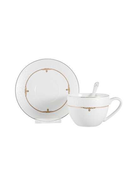 Dania ✨ 70-piece luxury porcelain dinnerware set – serves 6 people with an elegant gilded design! ✨