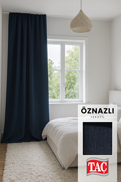 Perlife Gold ® Luxury Chenille Textured Blackout Curtain – No Pleats, Extra Foam – Rich Color Cardetel