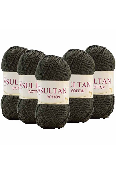 orhanucuzluk (5 Pieces) No:30 Khaki Sultan Cotton Amigurumi Yarn