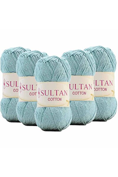 orhanucuzluk ( 5 Adet ) No:14 Su Yeşili Sultan Cotton Amigurumi Ipi