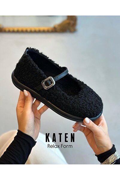 Zuum Pantofi pentru femei Katen Daily Mary Jane - Negru ondulat