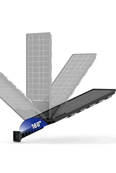 hoffmans 800W Solar LED Street Light - Solar Panel, Sensor + Remote Control, IP66, 12-14 Hours Autonomy