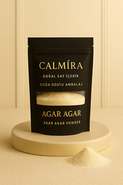 CALMİRA Agar Agar (900 Blom) 85gr Su Yosunu Özütü (BİTKİSEL JELATİN)