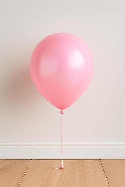 Balonsan بالونات معدنية باللون الوردي 25 قطعة