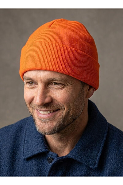 OnMyHead Πορτοκαλί πλεκτό μπερέ