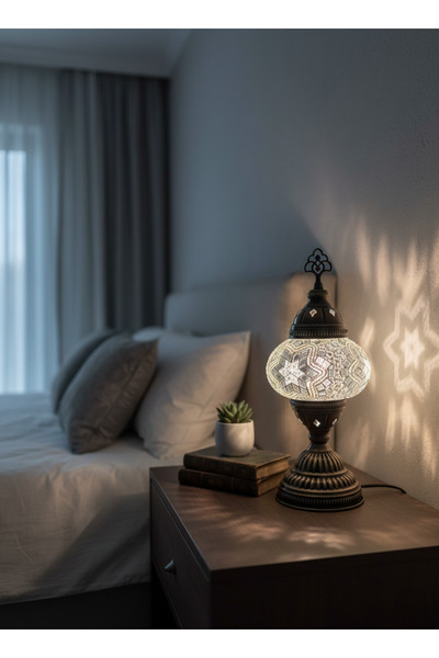Solenza Masaüstü Otantik Osmanlı Mozaik Lamba
