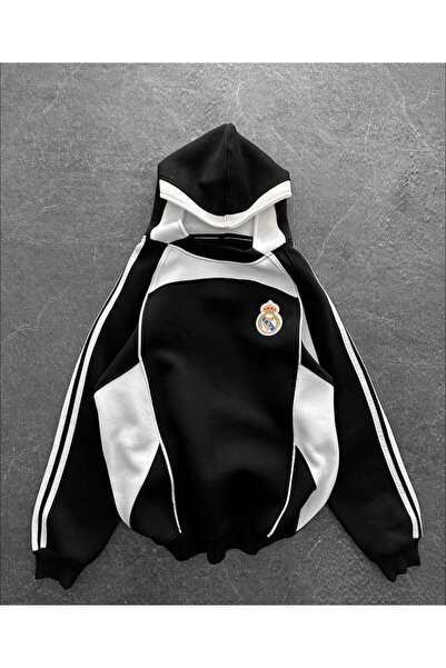 KUN SPORTSWEAR ΦΟΥΤΕΡ ΜΕ ΡΕΤΡΟ ΣΧΕΔΙΟ ΥΠΕΡΜΕΓΑΛΟ ΜΕΓΕΘΟΣ ΟΝΟΜΑΤΕΠΩΝΥΜΟ