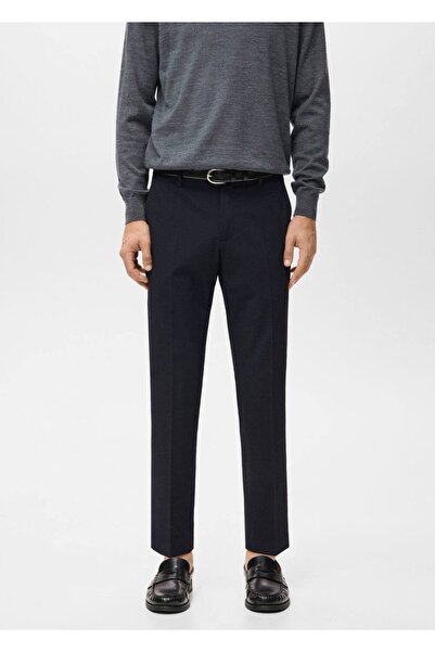 MANGO Man Barna slim fit chino twill pantolon