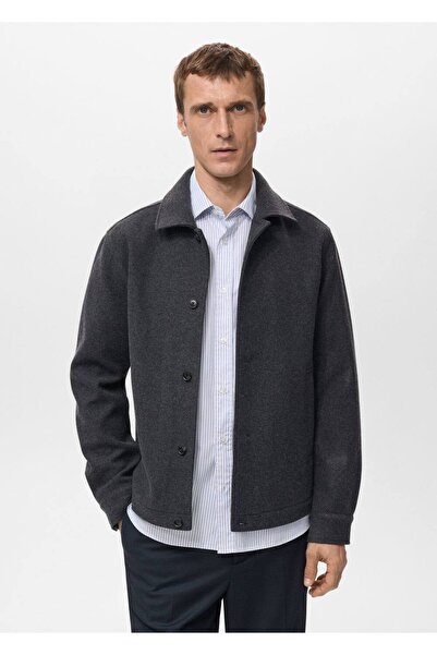MANGO Man Regular kesim flanel gömlek ceket