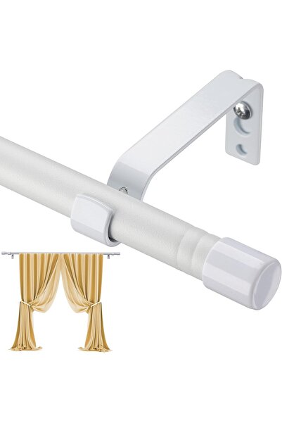 Whimlets Galerie Metalica Extensibila pentru Perdele cu Inele, 76-224 cm, Bar...