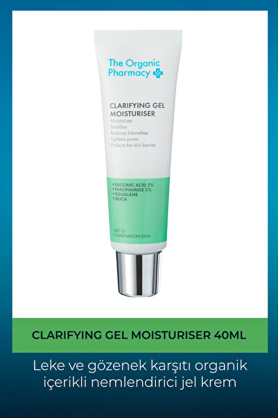 The Organic Pharmacy Clarifying Gel Moisturiser - Jel Nemlendirici 40ml