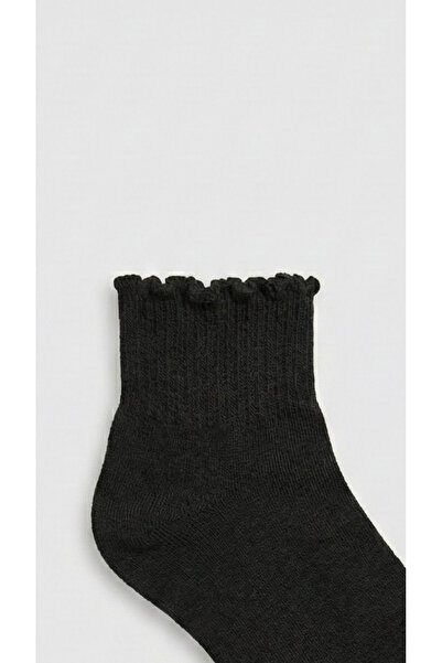 Buly Ankle Socks with Flounce Edge Detail