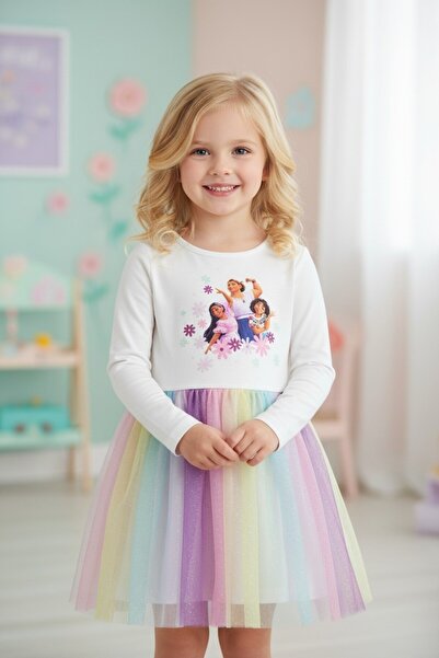 SeaBubbles Eteği Tüllü Kız Çocuk Elbise