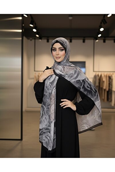 Alivascarf Cotton Cocoon Lotus Flower Shawl Natural and Elegant Design