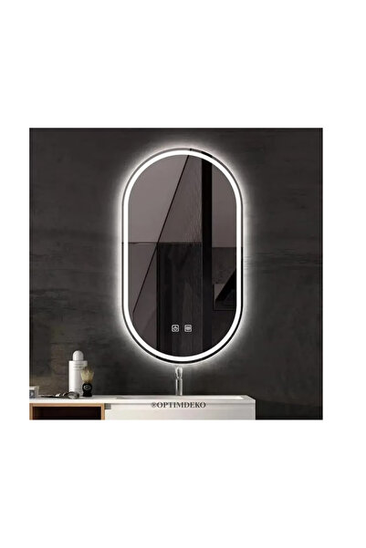 OPTIM DEKO Oglindă LED cu touch și funcție de dezaburire, Smack, 80 x 60 cm