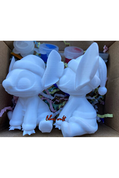 librescraft Yılbaşı seti temalı 3D boyama seti Noel Kendin Yap DIY aktivite