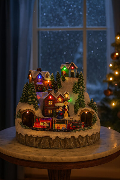 Waldern Premium Collection - Decorative Lighted Musical Snow Globe