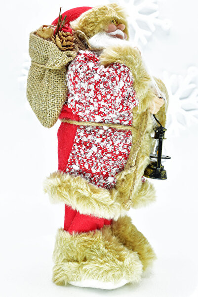 Waldern Προστατευμένο από την αποστολή Προστατευμένο από την αποστολή Premium Luxury Χριστουγεννιάτικο διακοσμητικό στολίδι Άγιος Βασίλης 30 εκ.