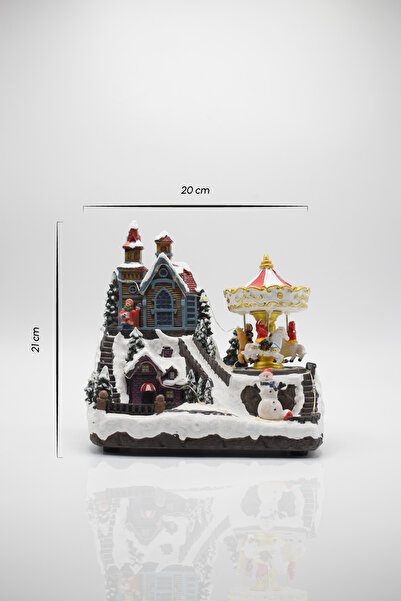 Waldern Premium Collection - Decorative Christmas Decorated Carousel Christmas Home