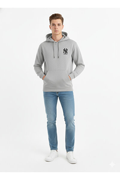 woonkey Унісекс чорна толстовка з капюшоном, внутрішня частина з бавовни, новий сезон