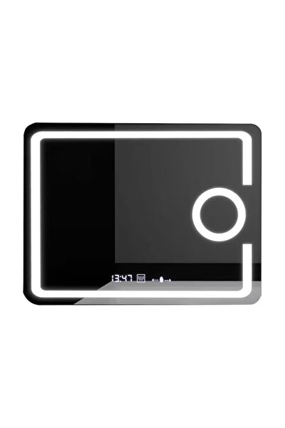 OPTIM DEKO Oglindă de baie LED premium 80 mm x 60 mm