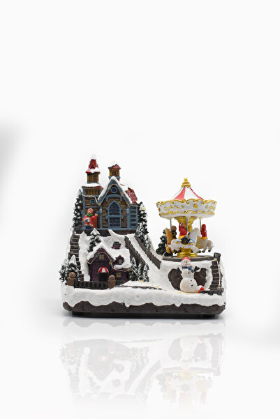 Waldern Premium Collection - Decorative Christmas Decorated Carousel Christmas Home