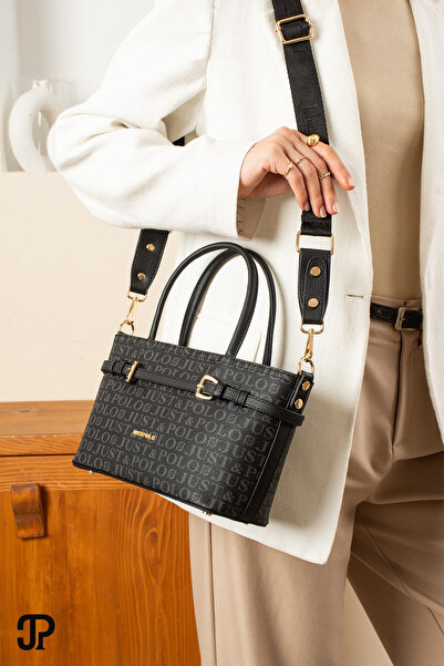 Just Polo Original Women's New Season Luxury Soft Leather Adjustable Cross Strap Stylish Handbag and Shoulder Bag