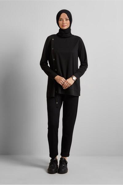 Alvina Eyelet Detail Tracksuit Tunic 45701
