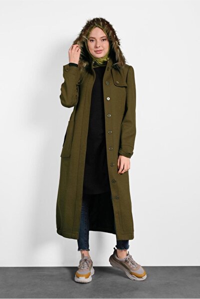 Alvina 90041 Модель Капюшон з хутром