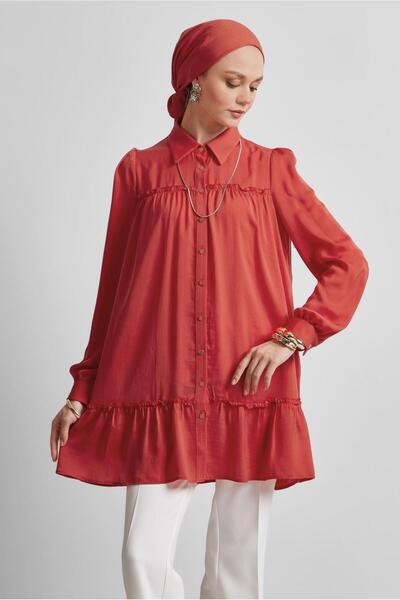 Alvina Shirt Collar Tunic 45351