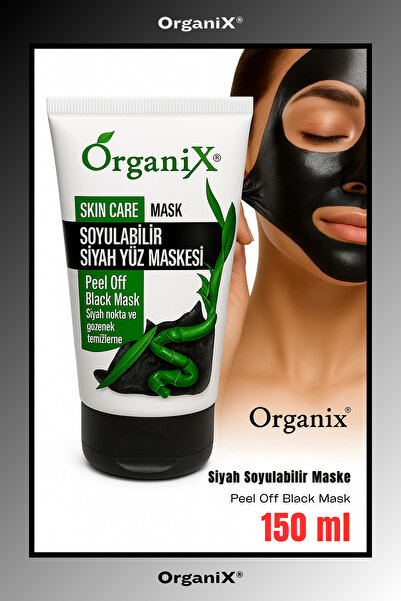 Organix Siyah Nokta Temizleyici Soyulabilir Siyah Yüz Maskesi - Peel Off Göze...