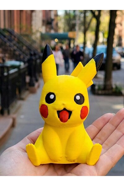 eselya Pikaçu Figürü -12cm -pokemon Pikachu/fanart