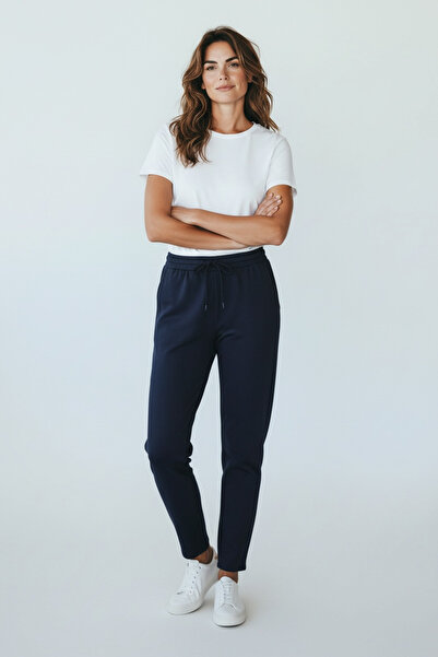 ECE GİYİM Women's Sports Pant with Elastic Waist with Pocket