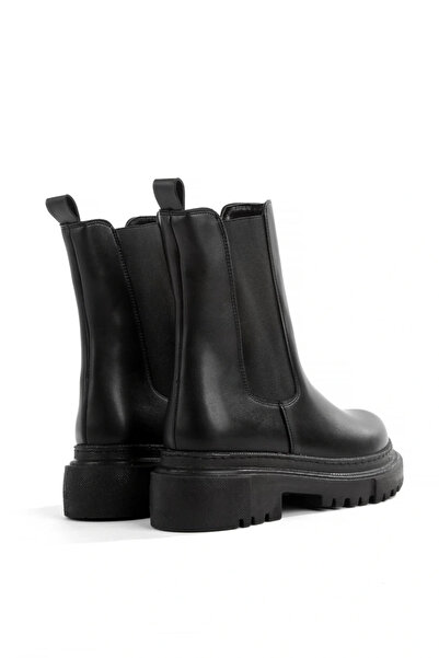 Karanshoes Μαύρο θερμοαντιολισθητικό χωρίς φερμουάρ στο πλάι