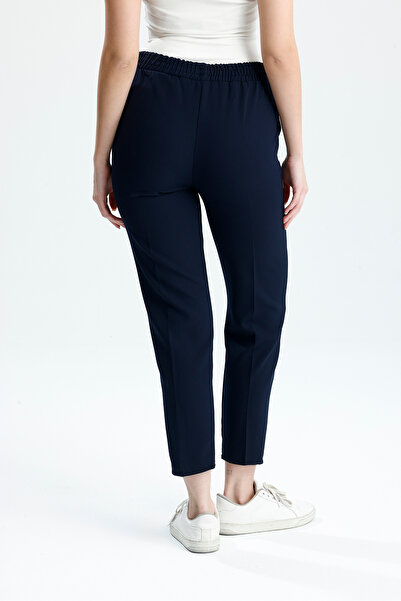 VOICTEC Παντελόνι καρότο μεγάλου μεγέθους Dabul με υφασμάτινη τσέπη και ελαστική μέση