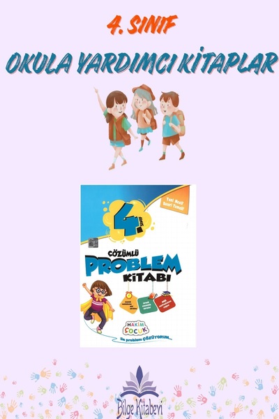 Hakim Yayınları 4.Sınıf Çözümlü Problem Kitabı
