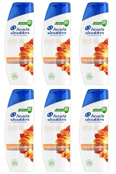 Head & Shoulders Kepek Karşıtı Şampuan Kadınlara Özel 350 Ml 6 Adet