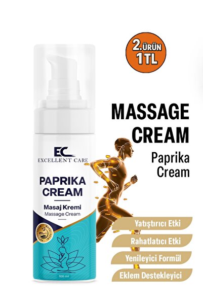 e&ç excellent care Paprika Krem (ağrı Ve Masaj Kremi ) At Kestanesi, Magnezyu...